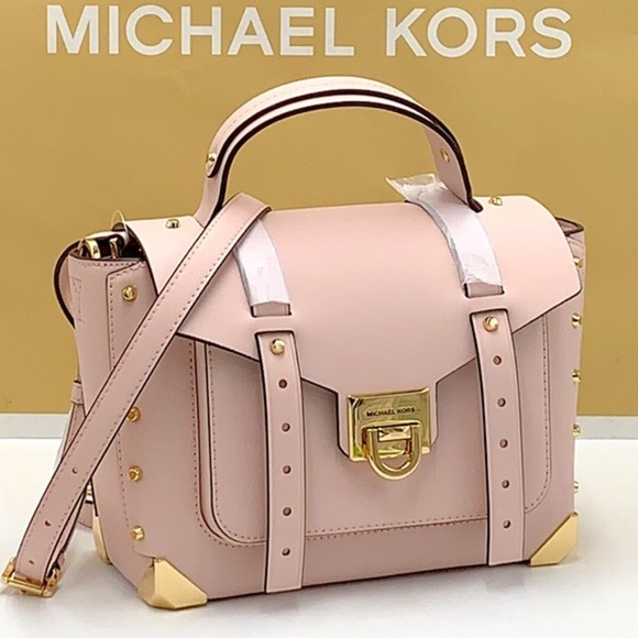 Michael Kors Handbags - MICHAEL KORS MANHATTAN MEDIUM TOP HANDLE SATCHEL/SHOULDER/CROSSBODY BAG